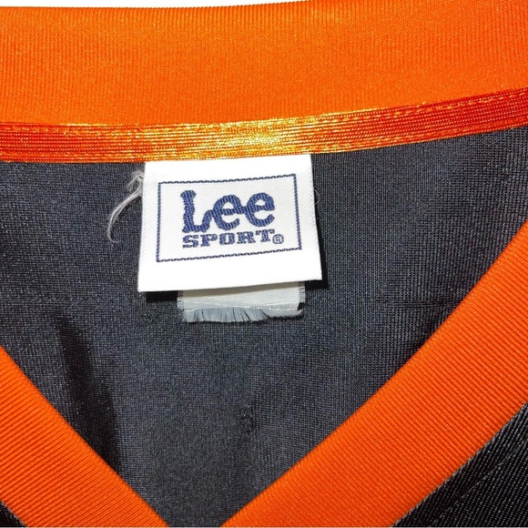 New York Mets Vintage Lee Black and Orange Jersey Size 2X - Picture 4 of 7